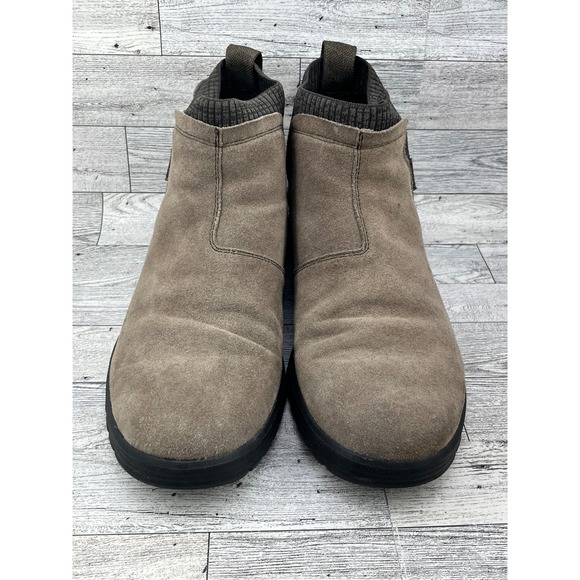 Hey Dude Scott Suede Fossil Men Chelsea Boots Size 10 Slip On Brown 112384962 main image 10